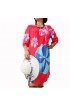New Fashion Beach Clothing Handmade Flower Hand Painted Rayon Premium Bali Design